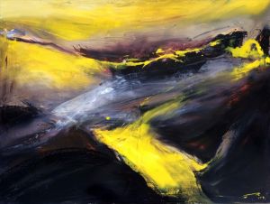 李木子的当代艺术作品《抽象风景》