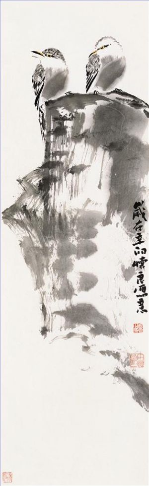 田怀良的当代艺术作品《中国花鸟画13》